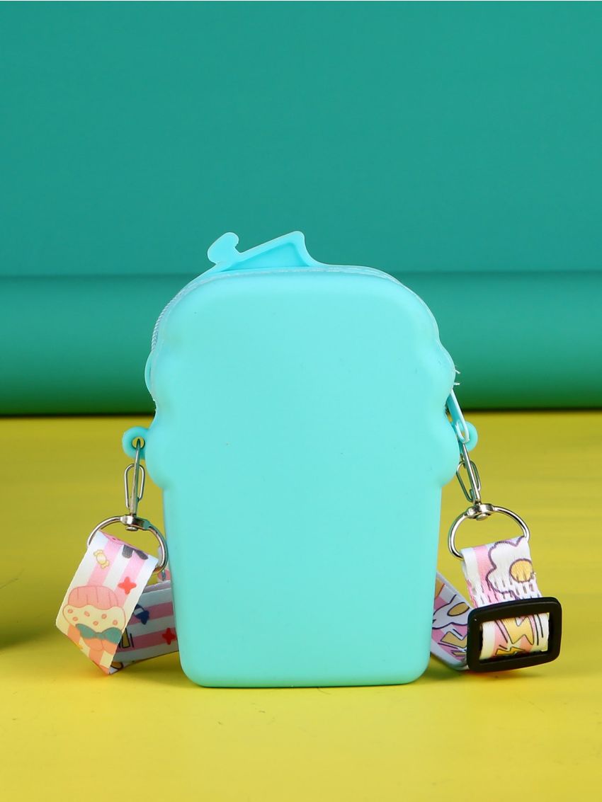 Mini Ice Cream Design Color Block Pop It Bag