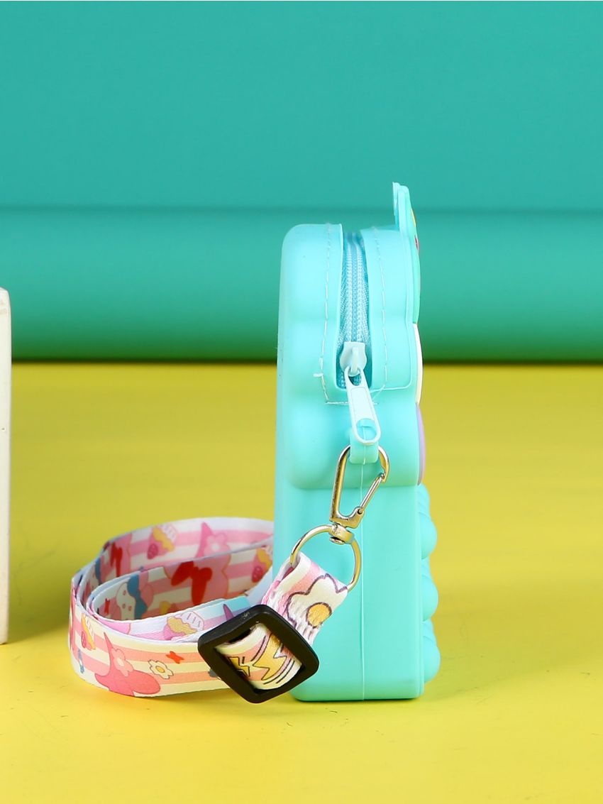 Mini Ice Cream Design Color Block Pop It Bag