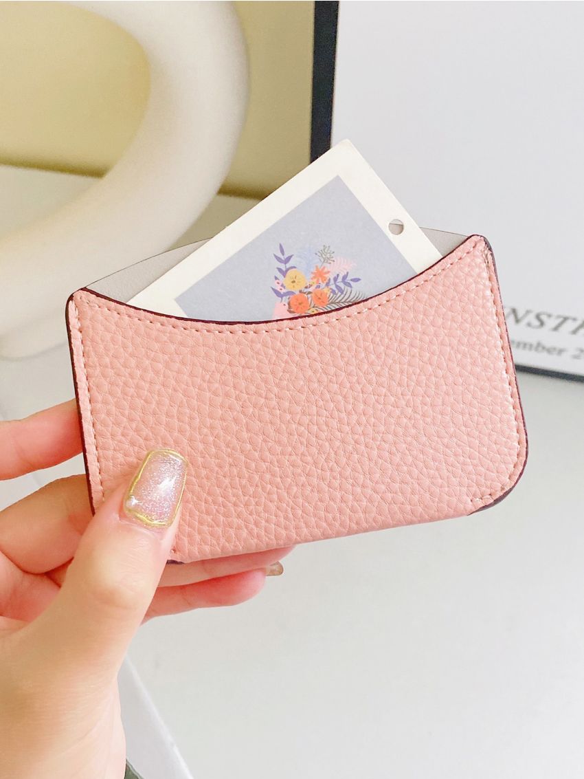 Minimalist Textured Card Holder