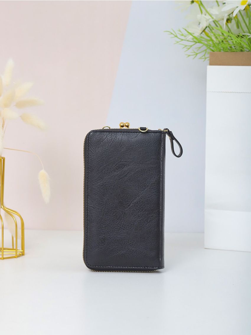 Minimalist Kiss Lock Phone Wallet