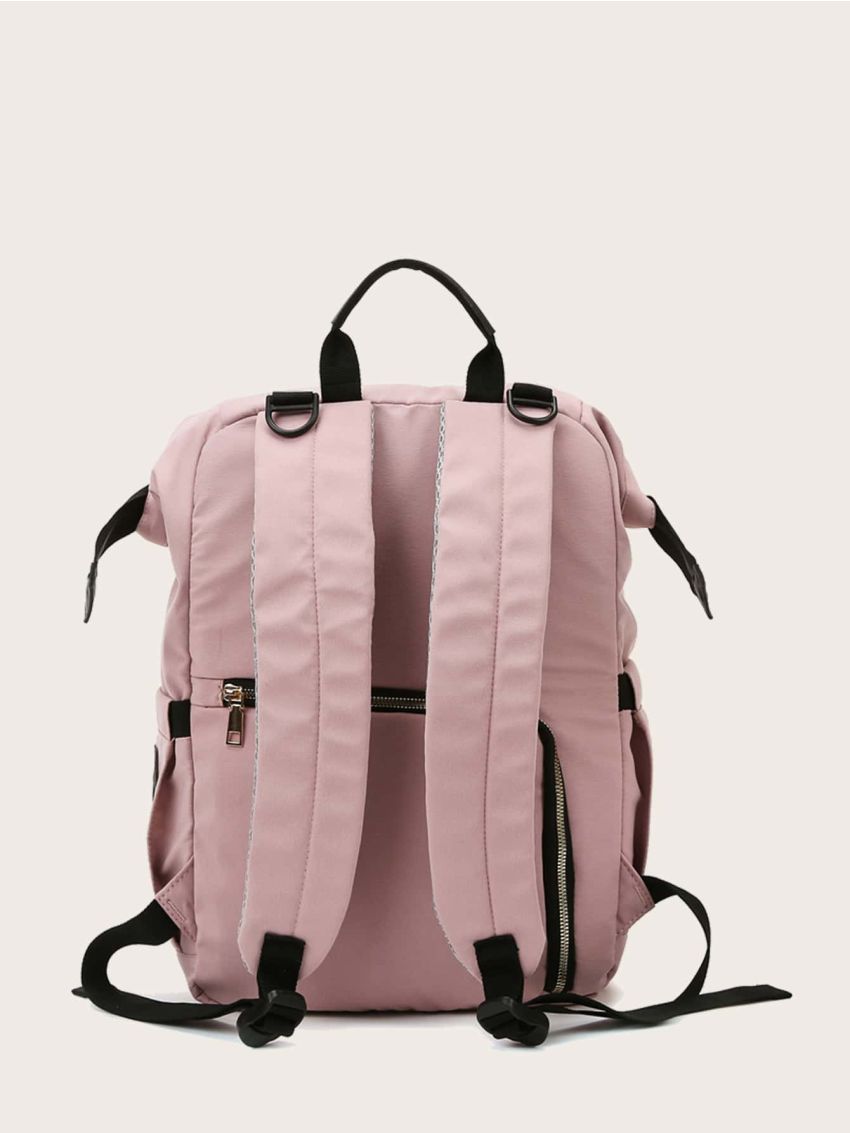 Embroidered Dragonfly Graphic Functional Backpack