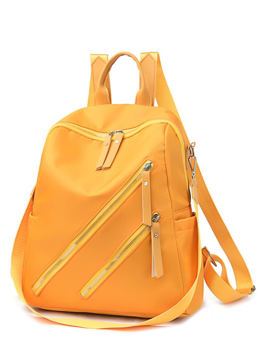 Multi Zip Functional Backpack