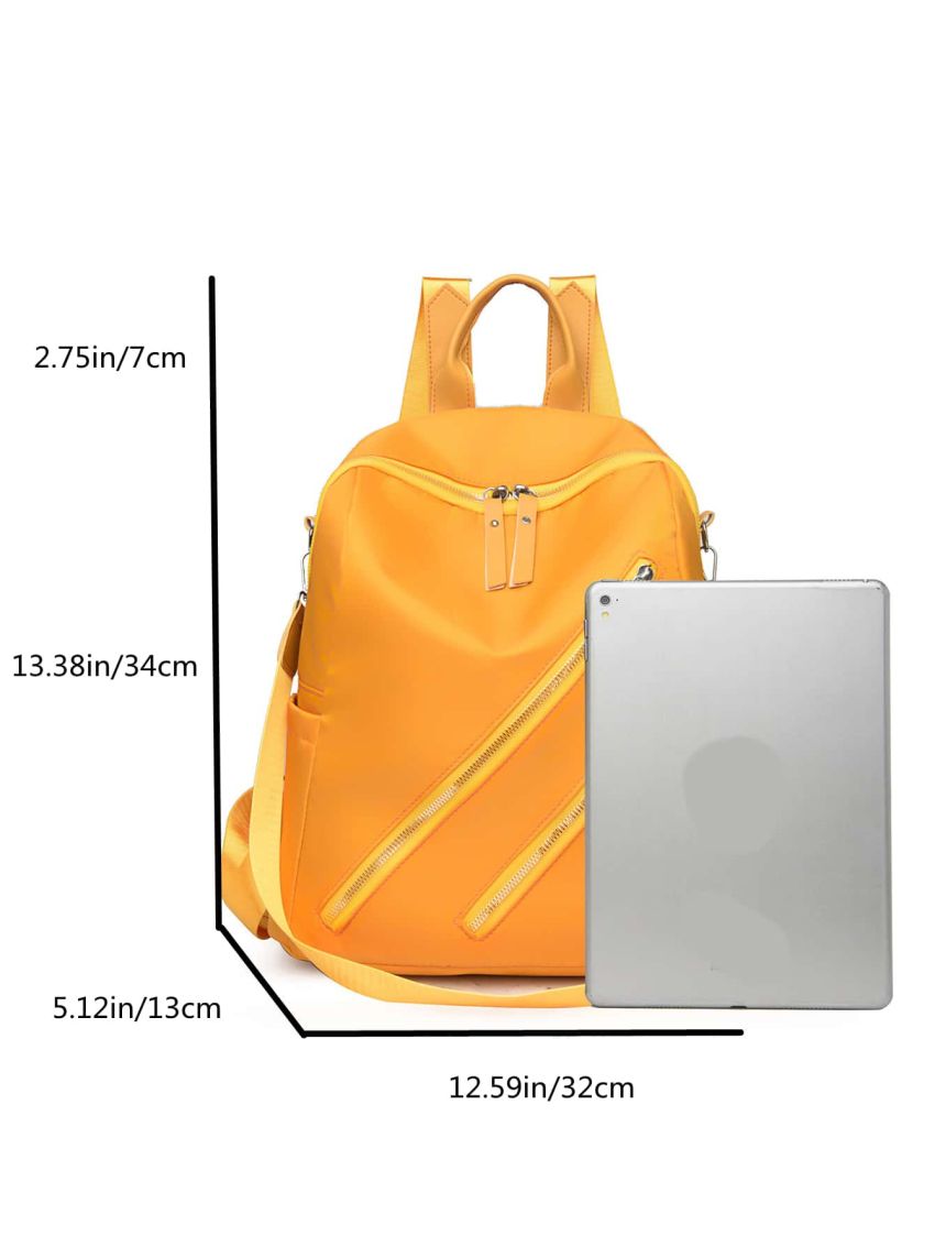 Multi Zip Functional Backpack