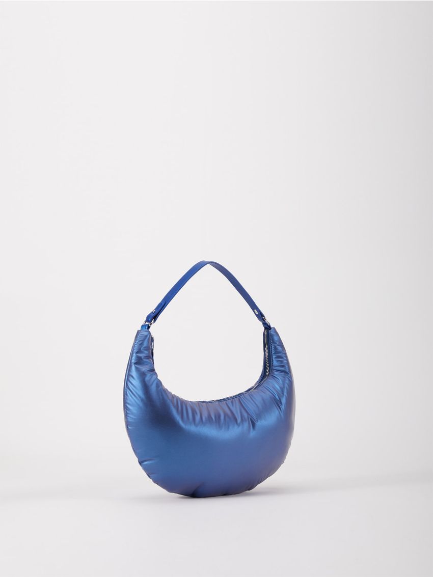 Minimalist Ruched Detail Hobo Bag