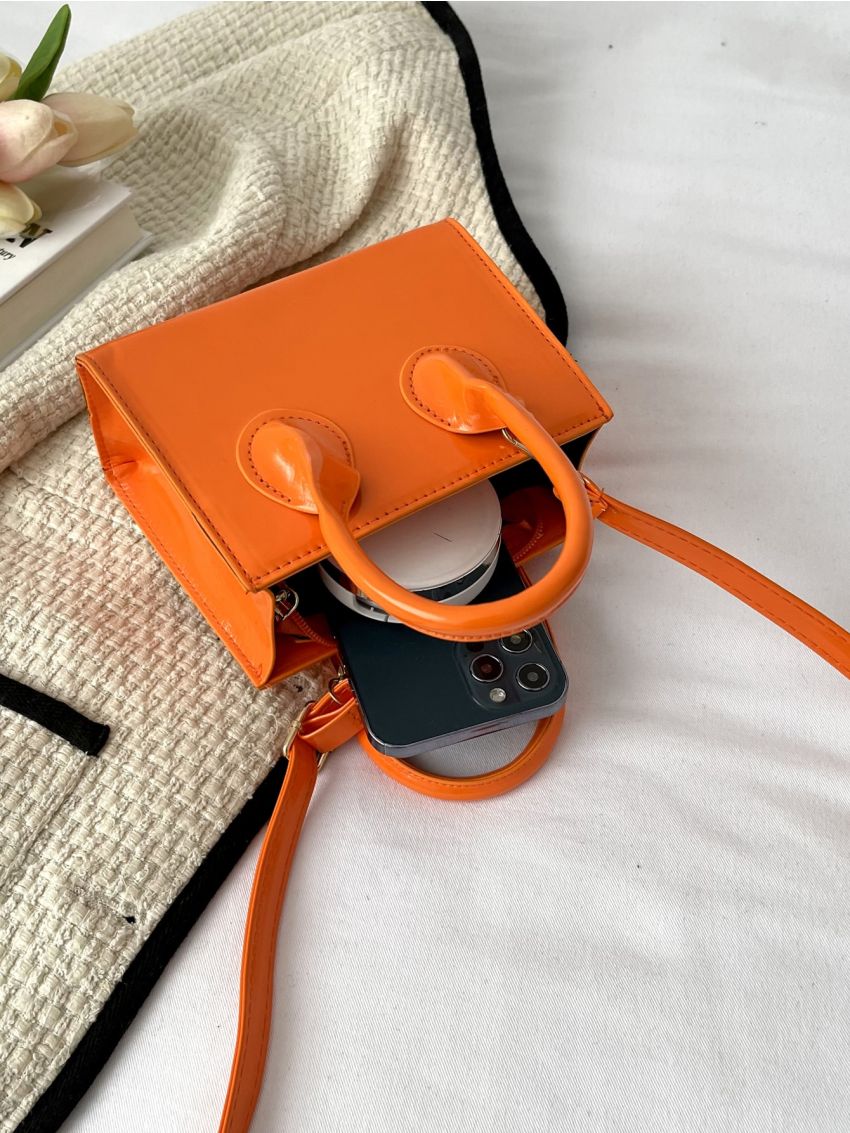 Mini Double Handle Square Bag