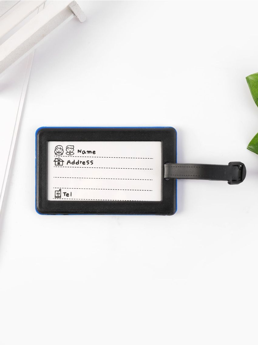 Letter Graphic Luggage Tag