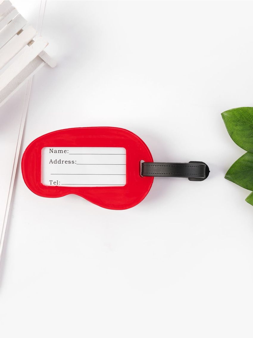 Floral Pattern Luggage Tag