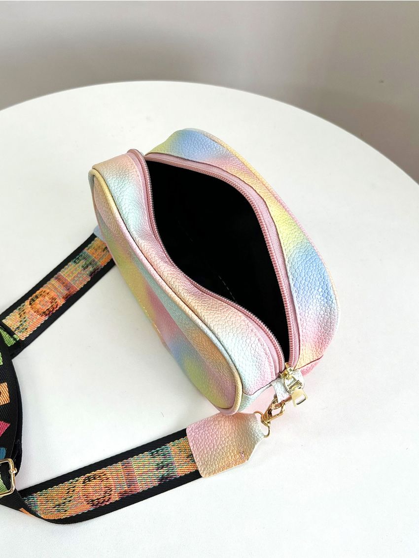 Mini Color Block Square Bag