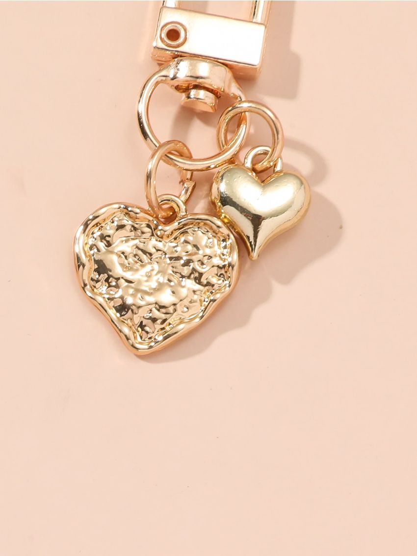 Heart Decor Bag Charm