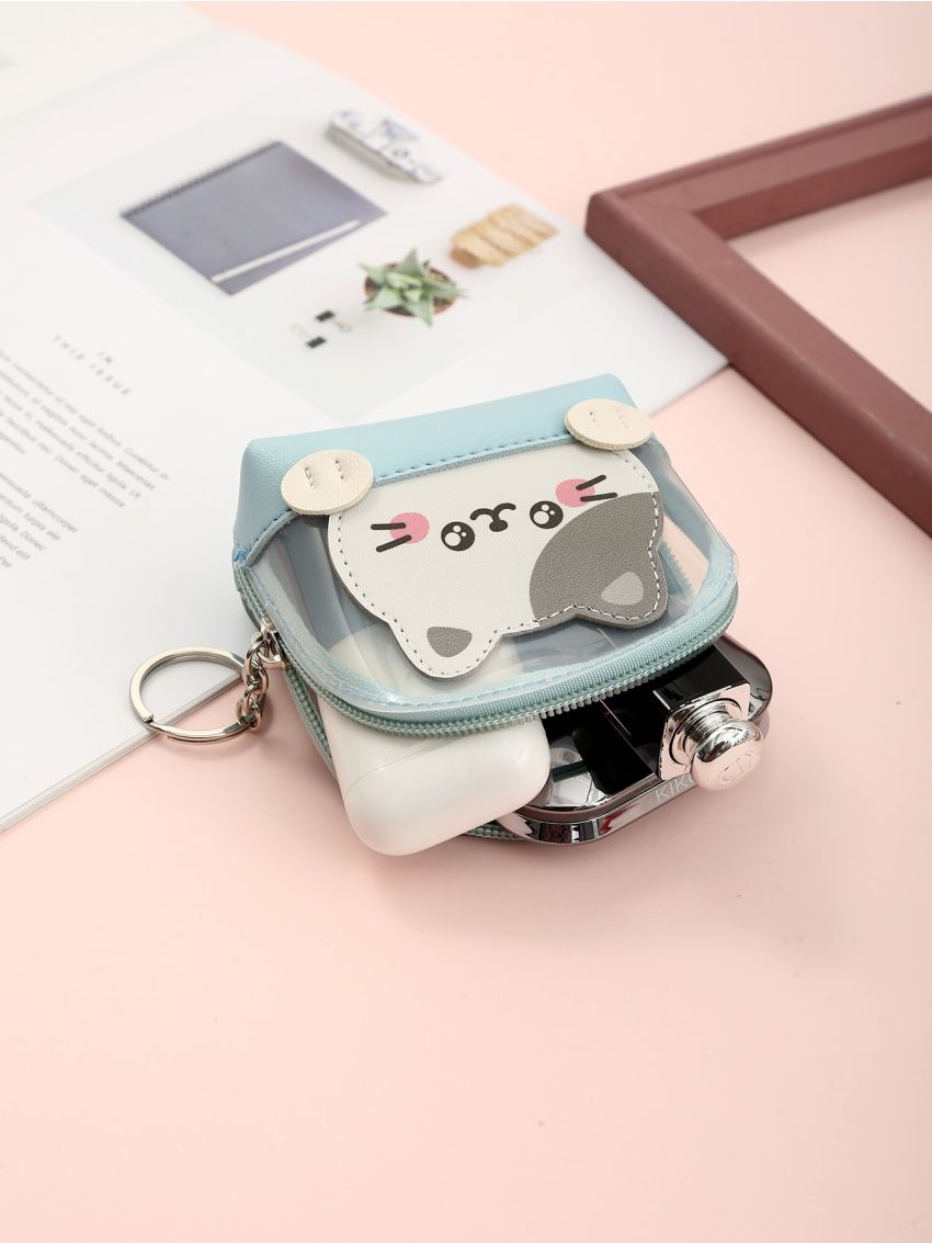 Cartoon Graphic Transparent Coin Purse
