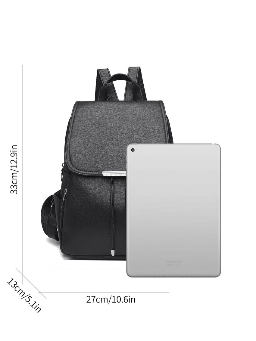 Minimalist Embossed Bucket Bag