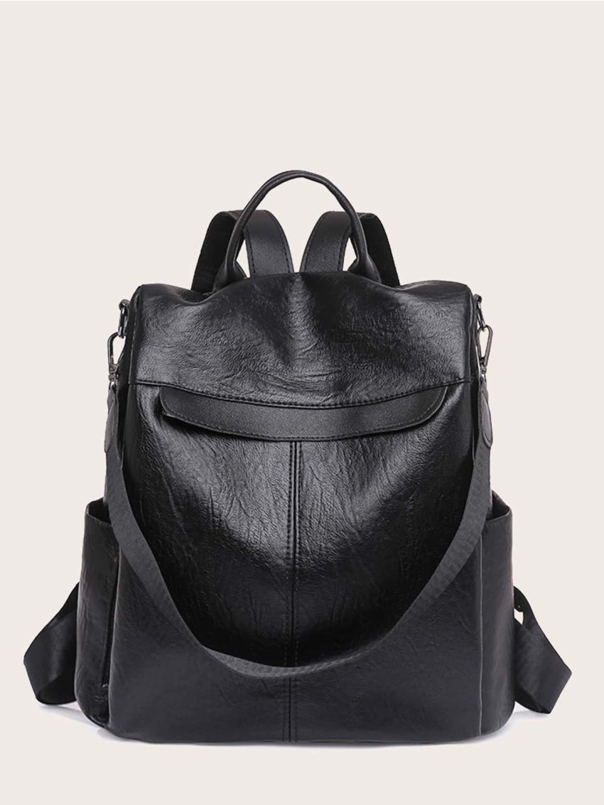 Minimalist Strap Detail Classic Backpack