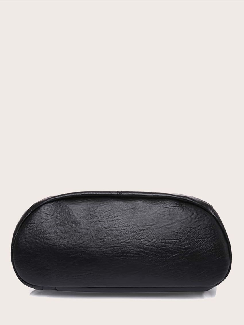 Minimalist Strap Detail Classic Backpack