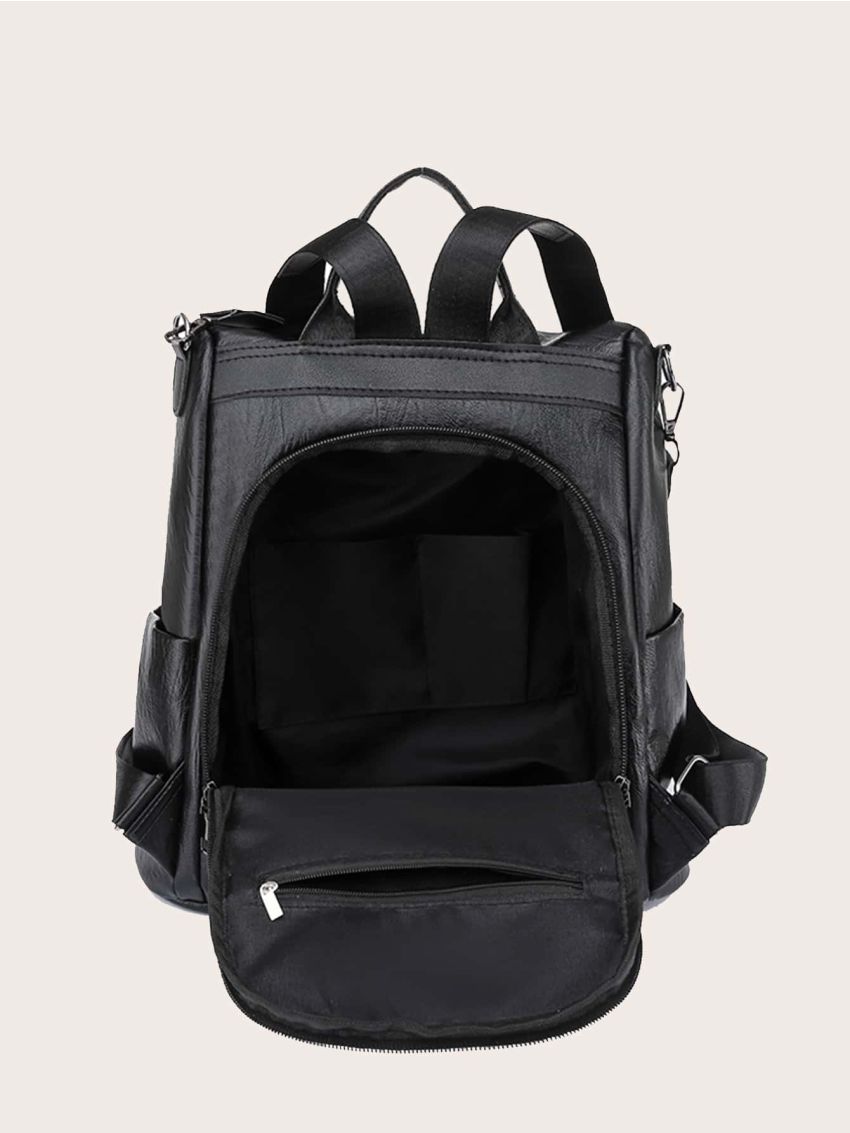 Minimalist Strap Detail Classic Backpack