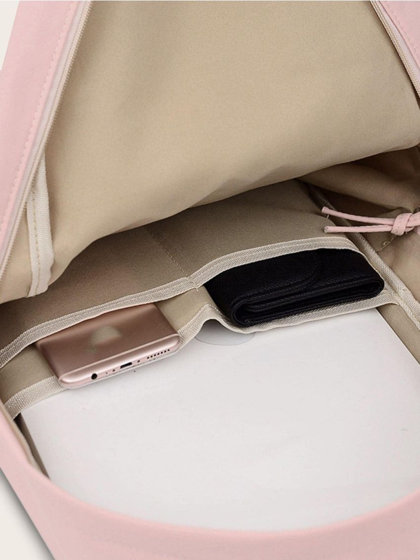 Pocket Front Knotted Detail Backpack