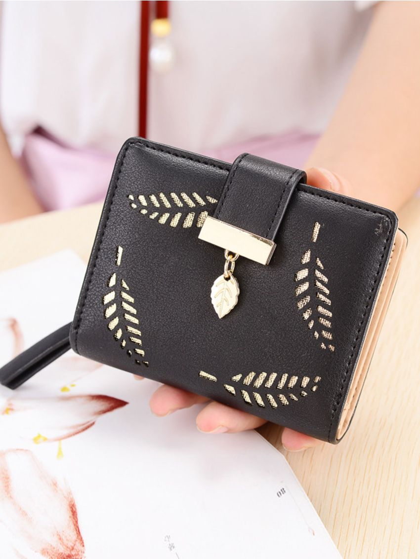 Leaf Decor Small Wallet