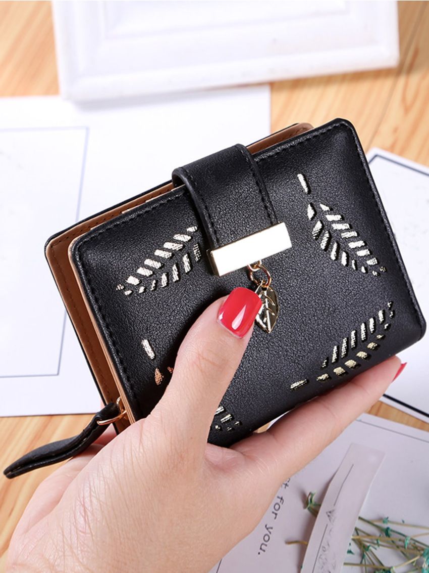 Leaf Decor Small Wallet