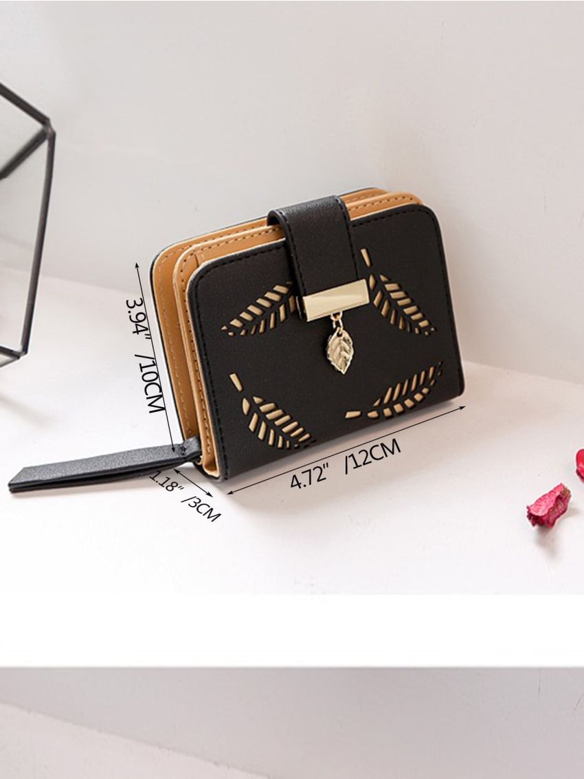 Leaf Decor Small Wallet