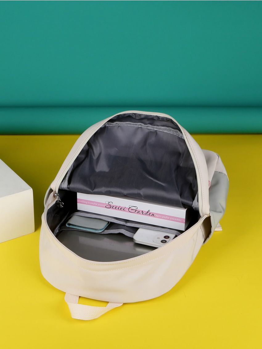 Minimalist Colorblock Backpack