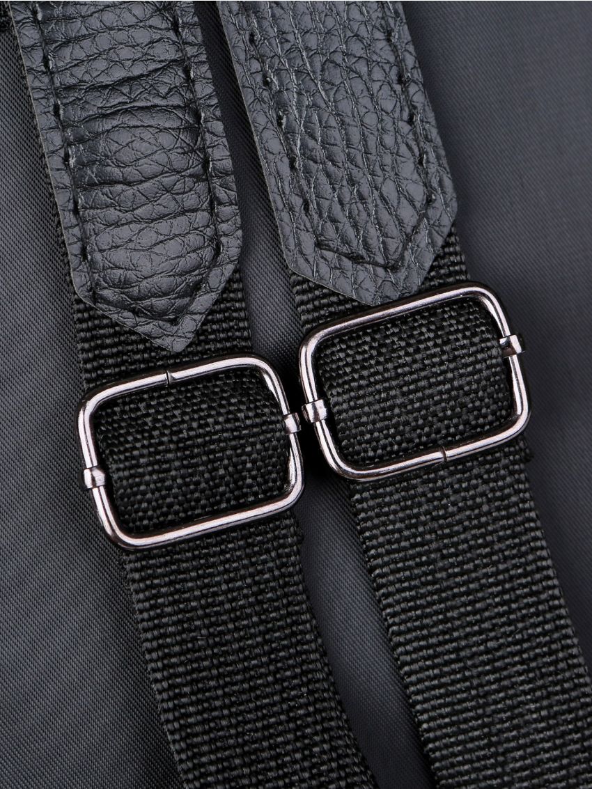 Letter Tape Decor Backpack