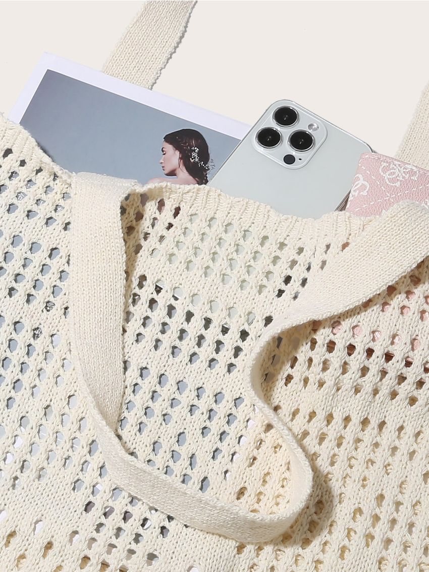 Hollow Out Large Capacity Crochet Bag