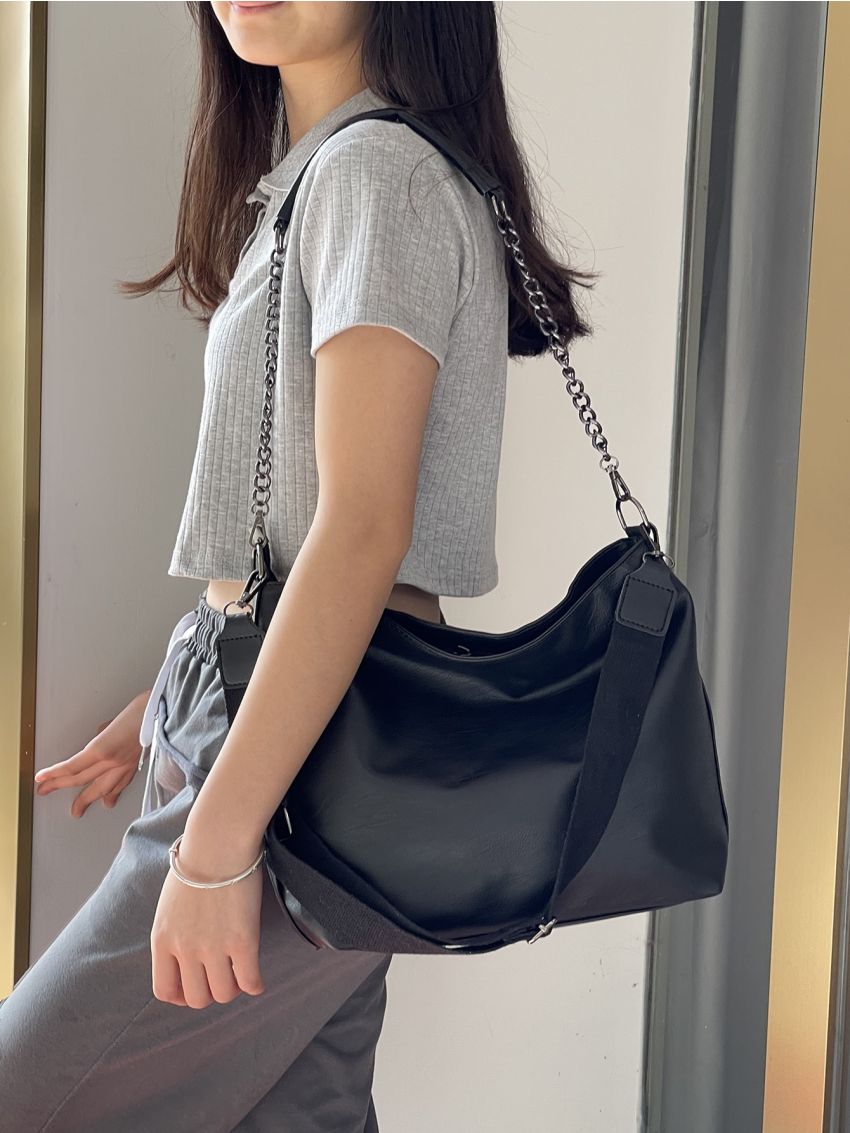 Minimalist Large Capacity Bucket Bag
