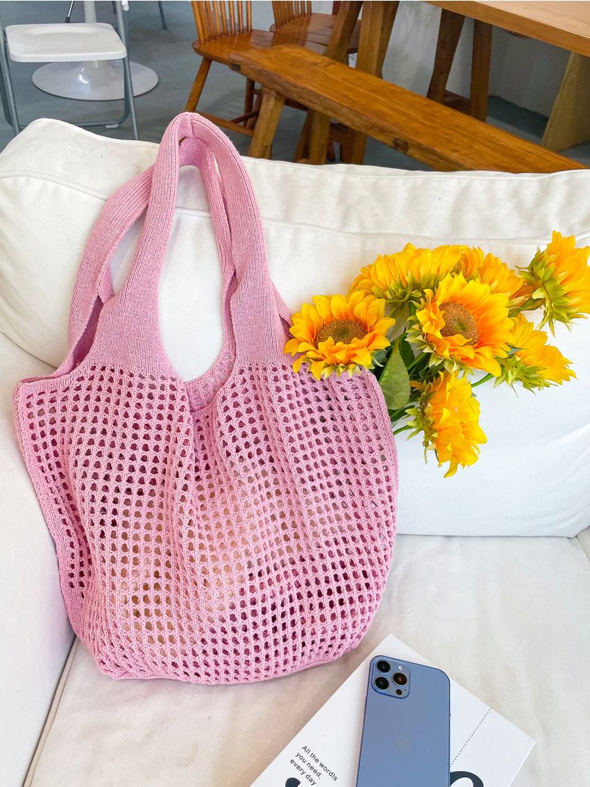 Minimalist Hollow Out Crochet Bag