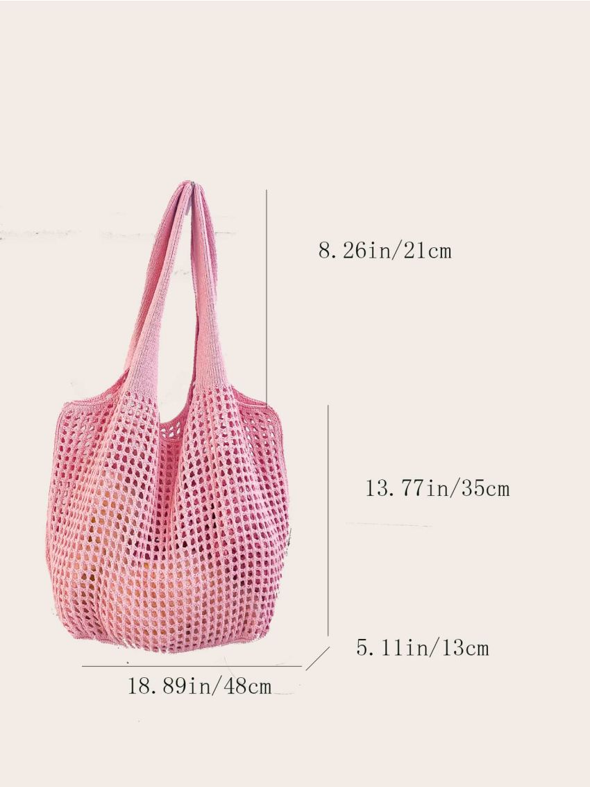 Minimalist Hollow Out Crochet Bag