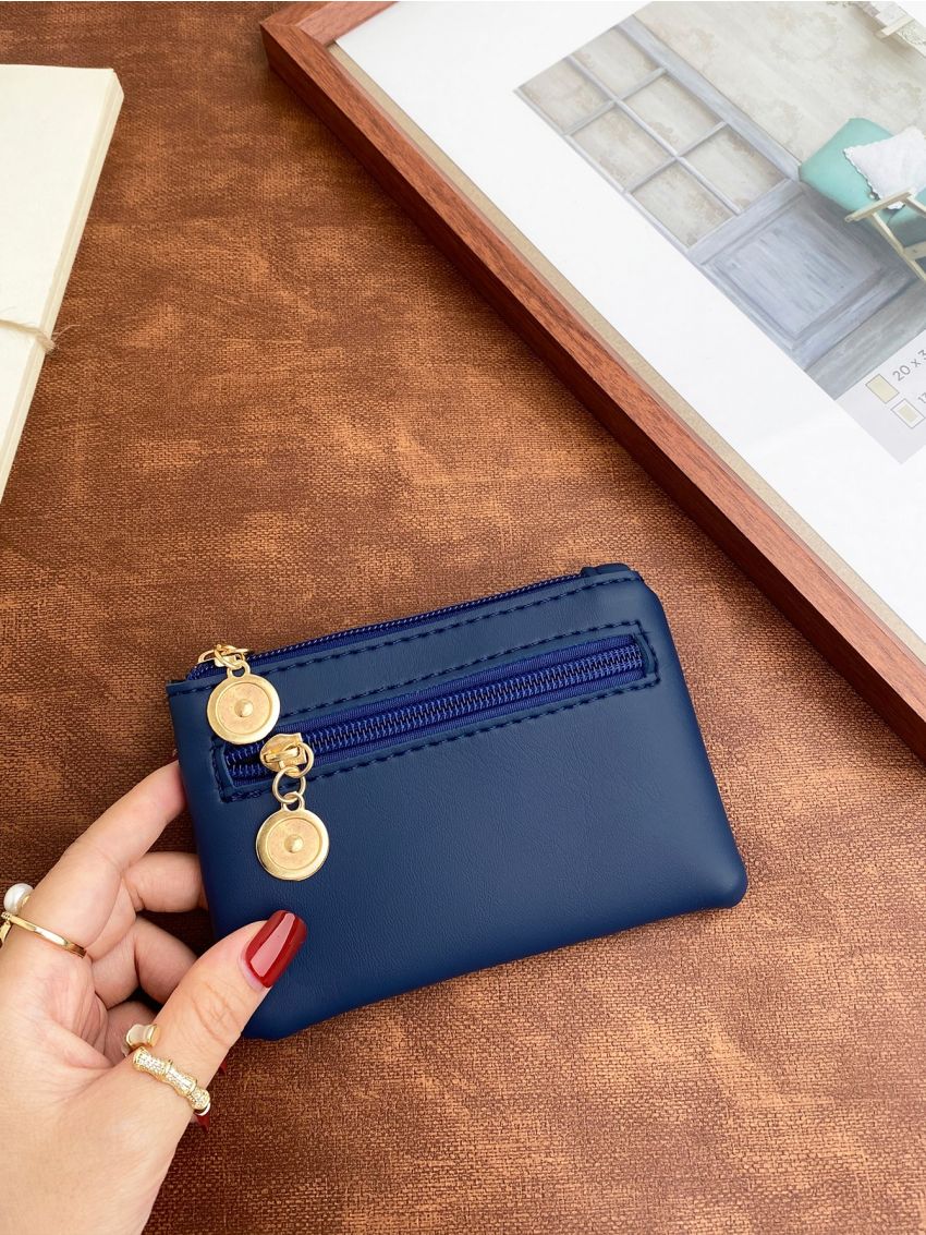 Minimalist Zipper Card Holder
