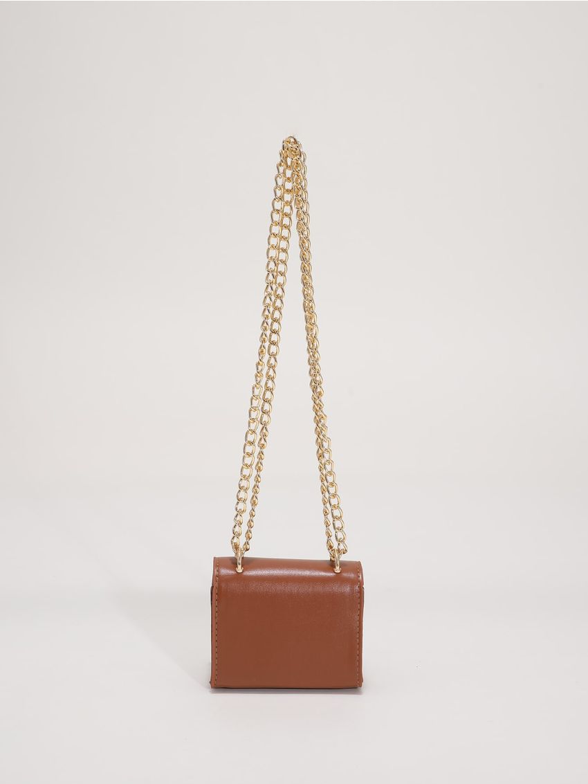 Mini Twist Lock Square Bag