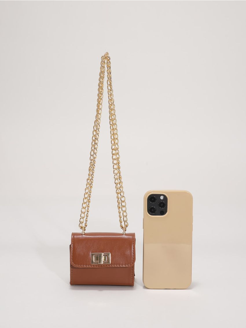 Mini Twist Lock Square Bag