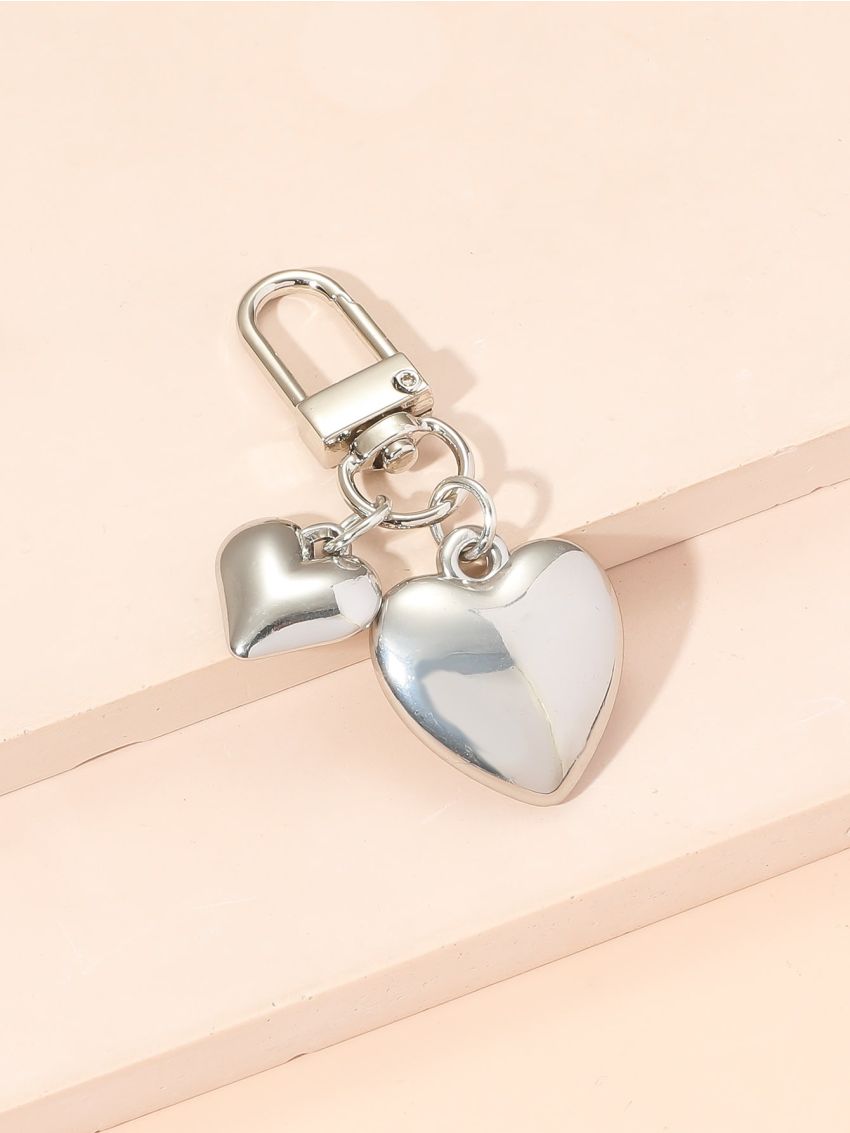 Heart Decor Bag Charm