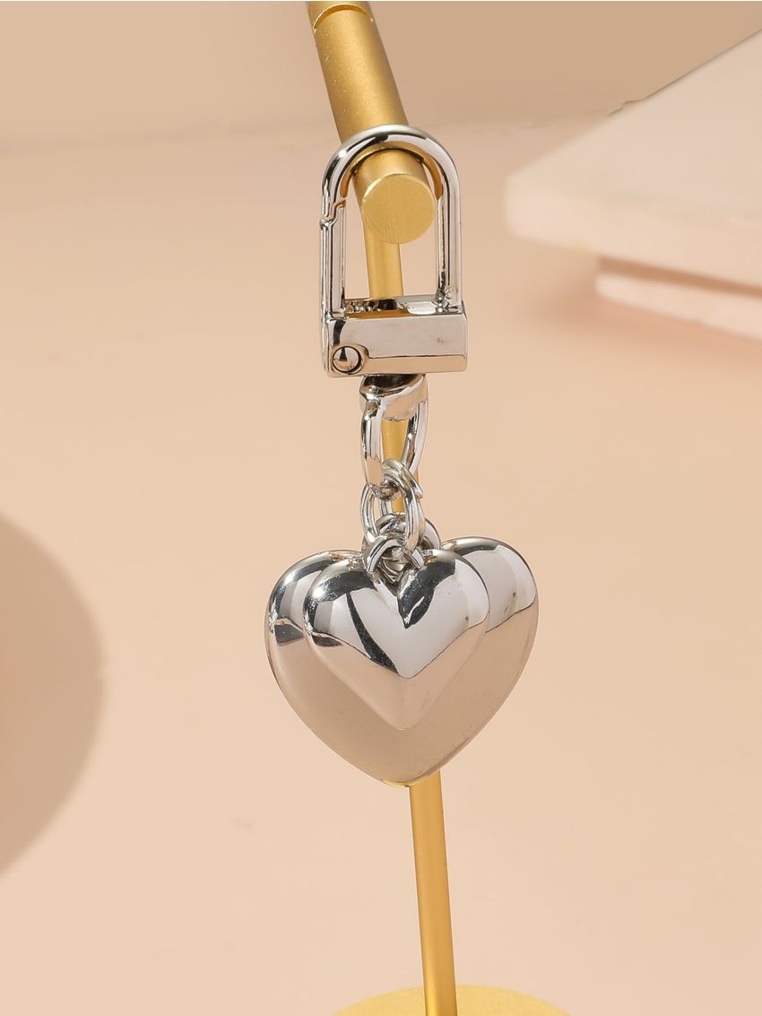 Heart Decor Bag Charm