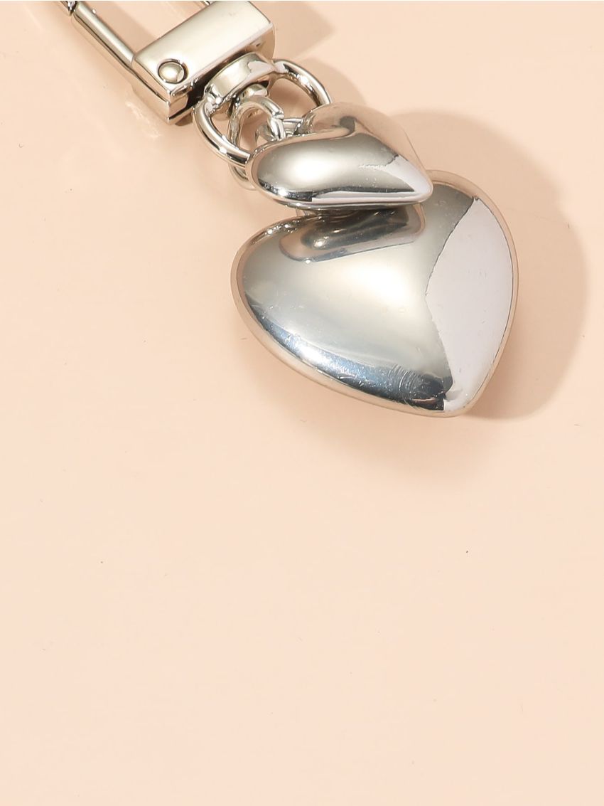 Heart Decor Bag Charm