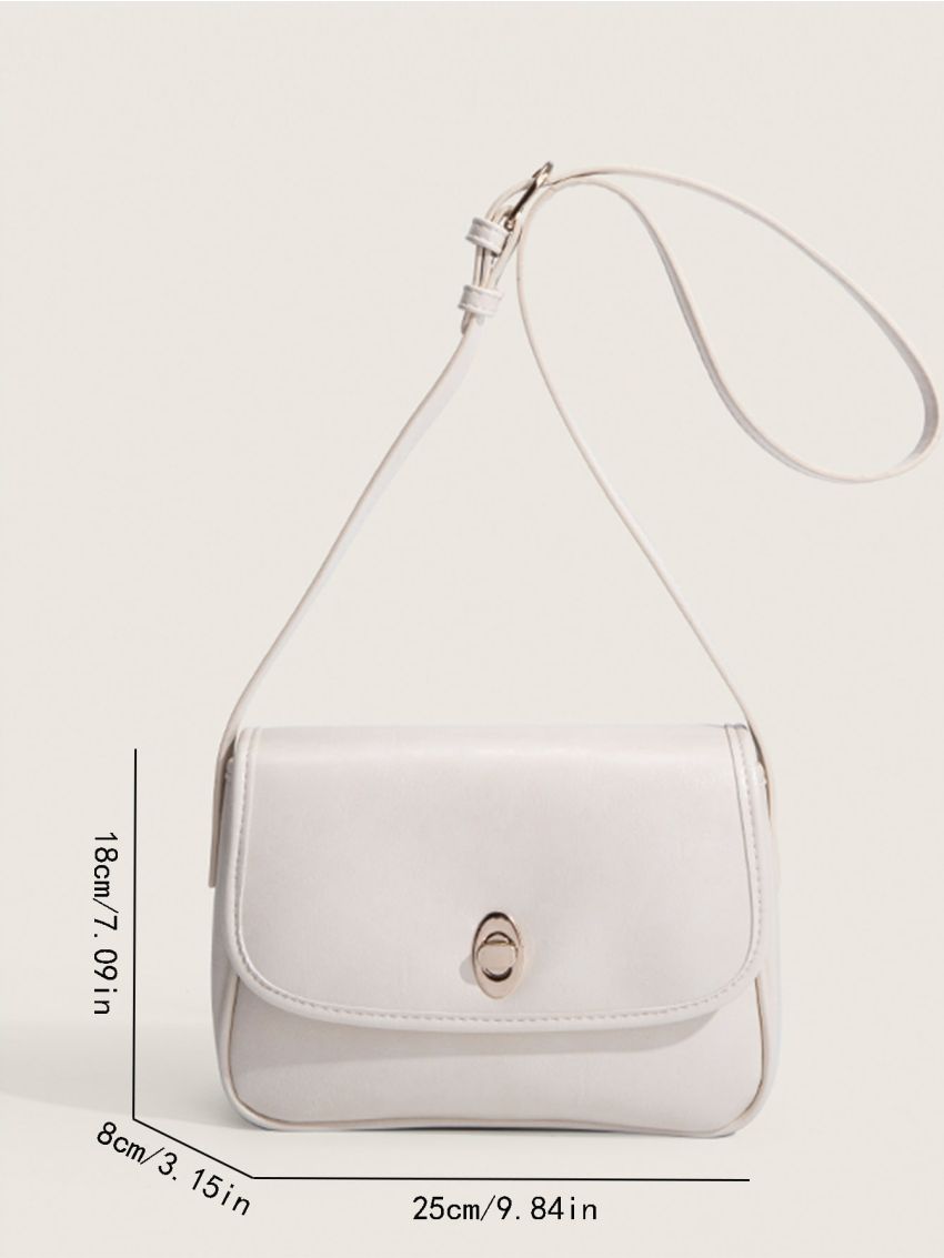 Twist Lock Flap Square Bag
