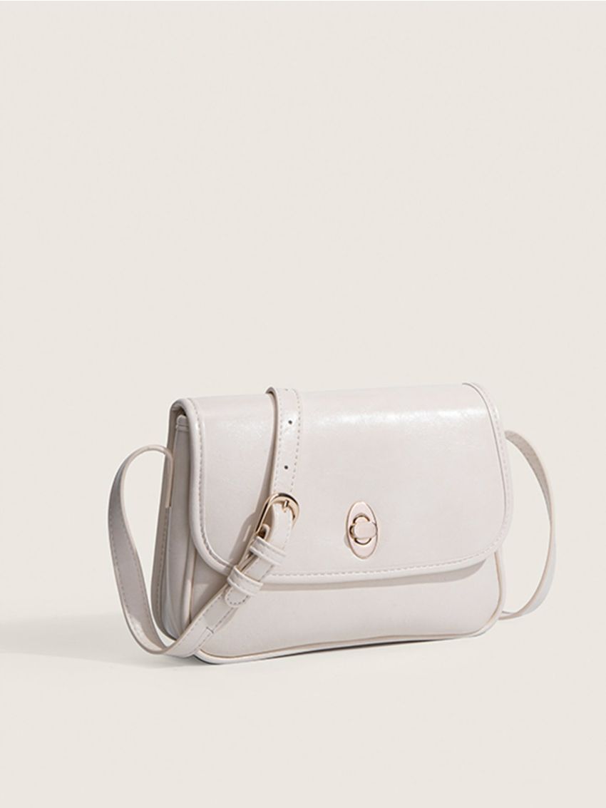 Twist Lock Flap Square Bag