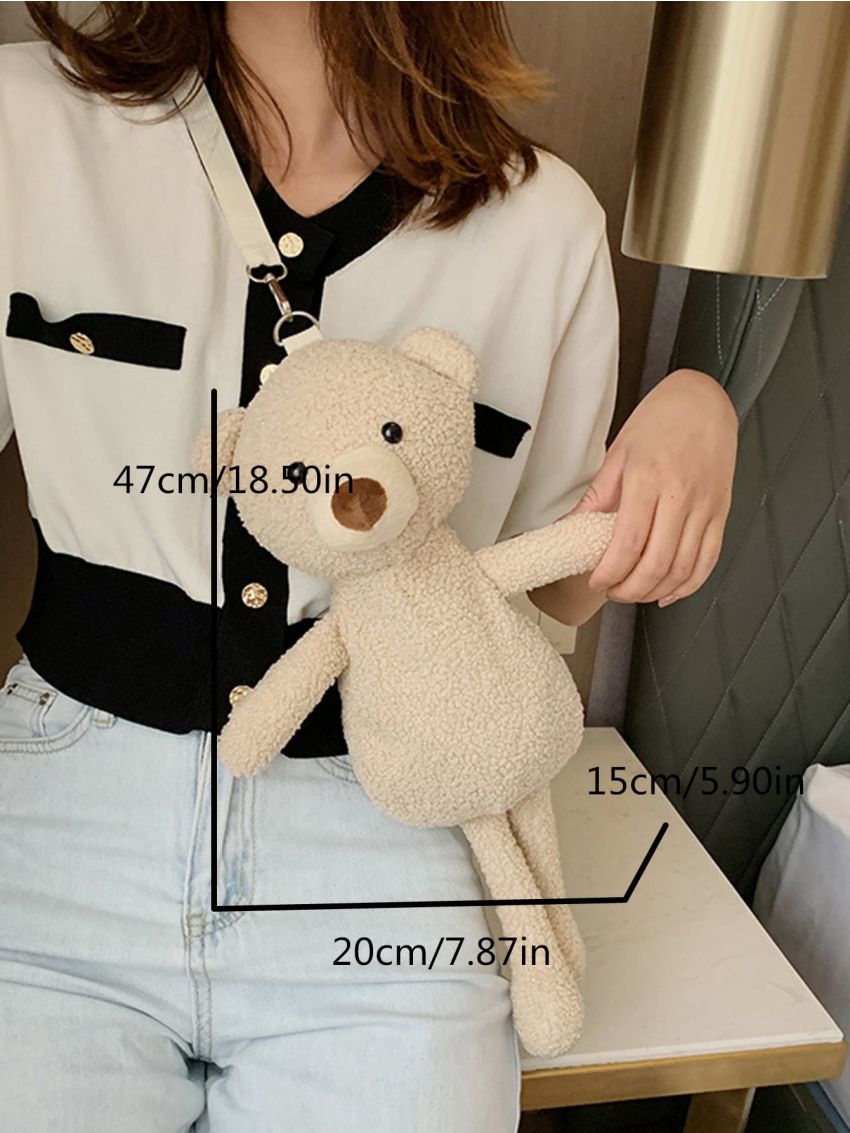 Mini Cartoon Bear Design Backpack