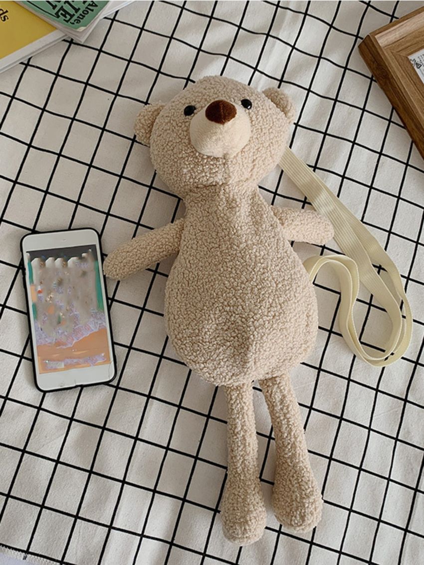 Mini Cartoon Bear Design Backpack