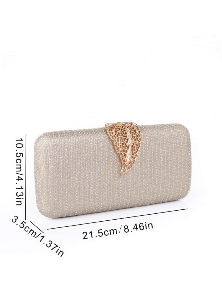 Metal Decor Evening Bag