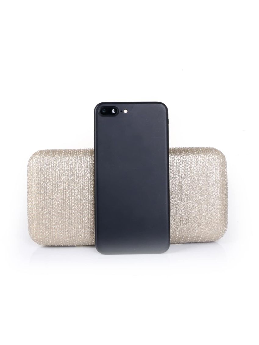 Metal Decor Evening Bag