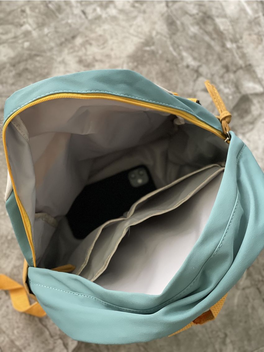 Colorblock Large Capacity Backpack