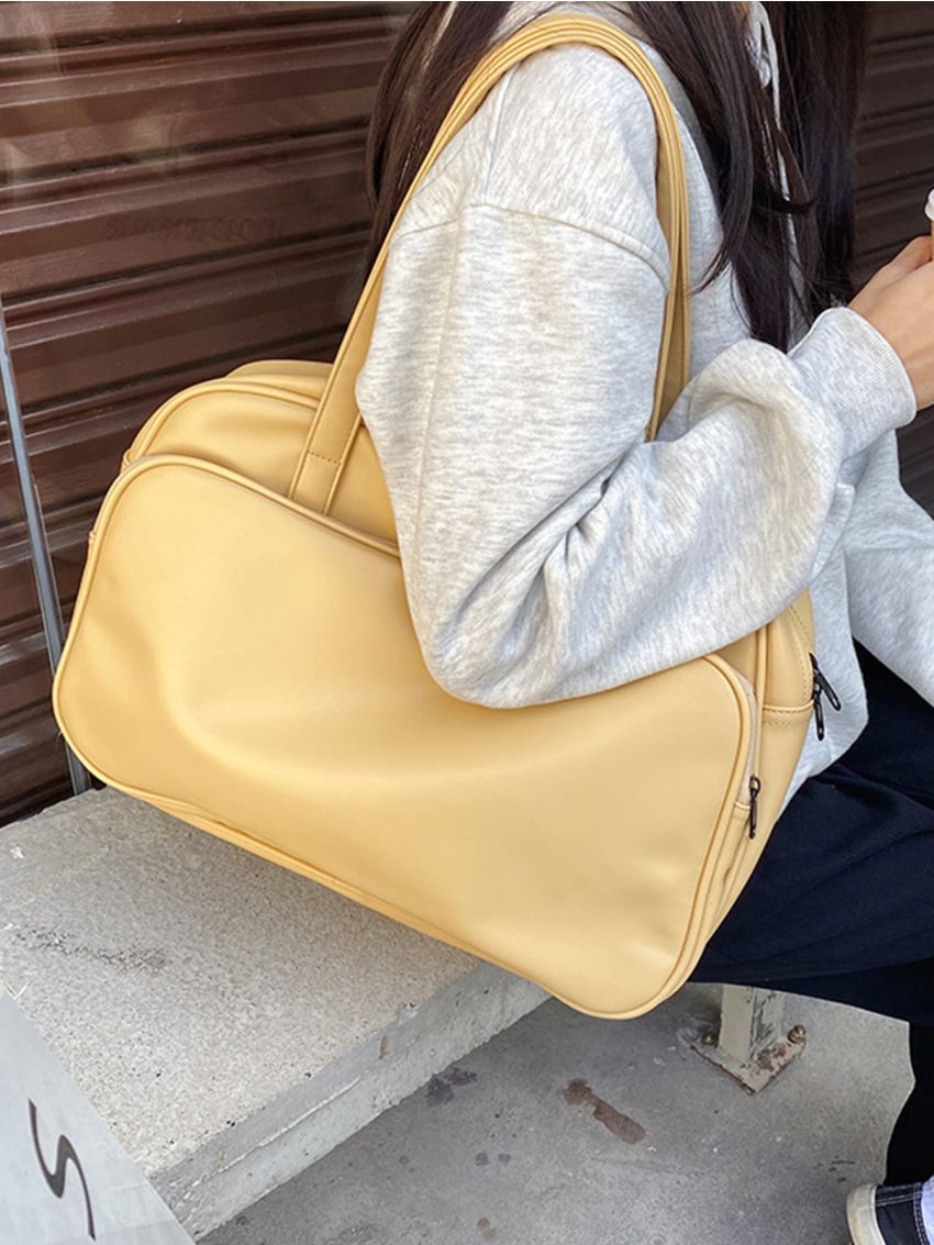 Minimalist Large Capacity Shoulder Tote Bag