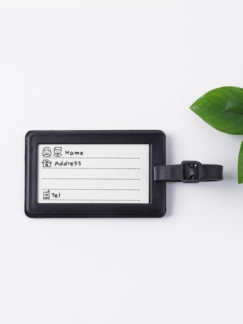 Striped Pattern Luggage Tag