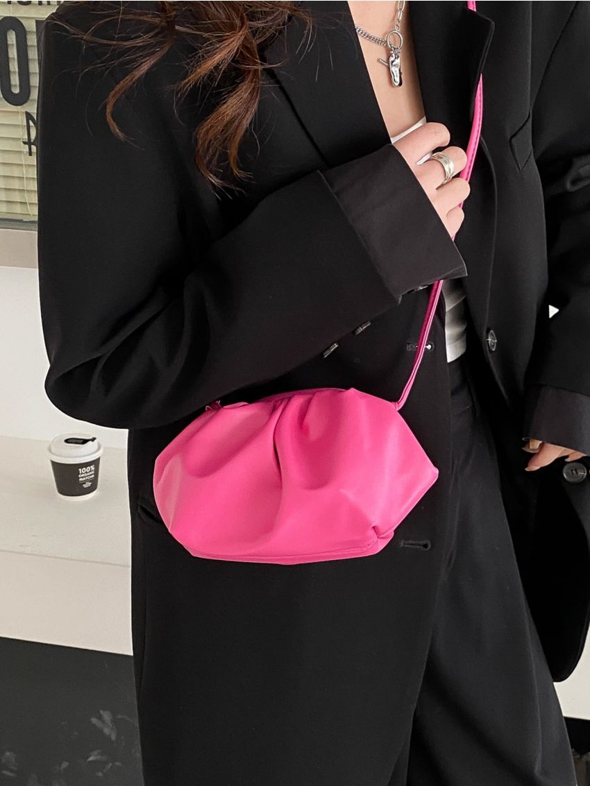 Mini Minimalist Ruched Bag