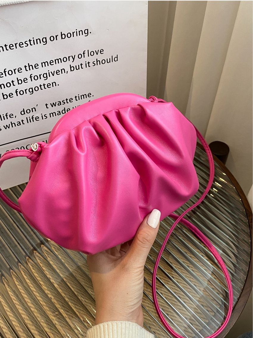 Mini Minimalist Ruched Bag