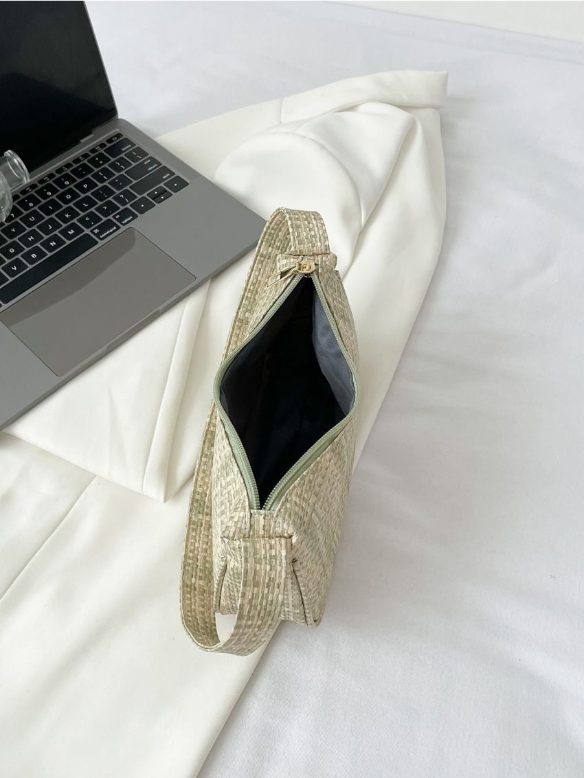 Braided Detail Square Bag