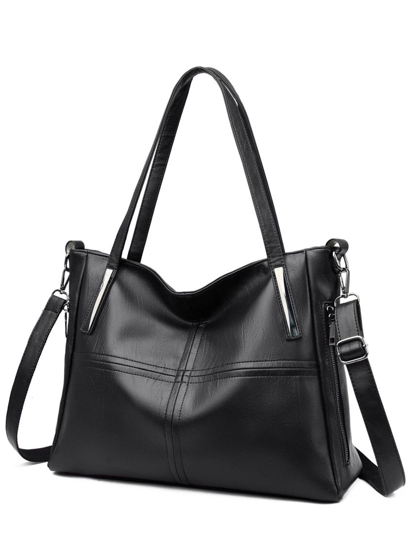 Large Capacity Shoulder Tote Bag Square Bag