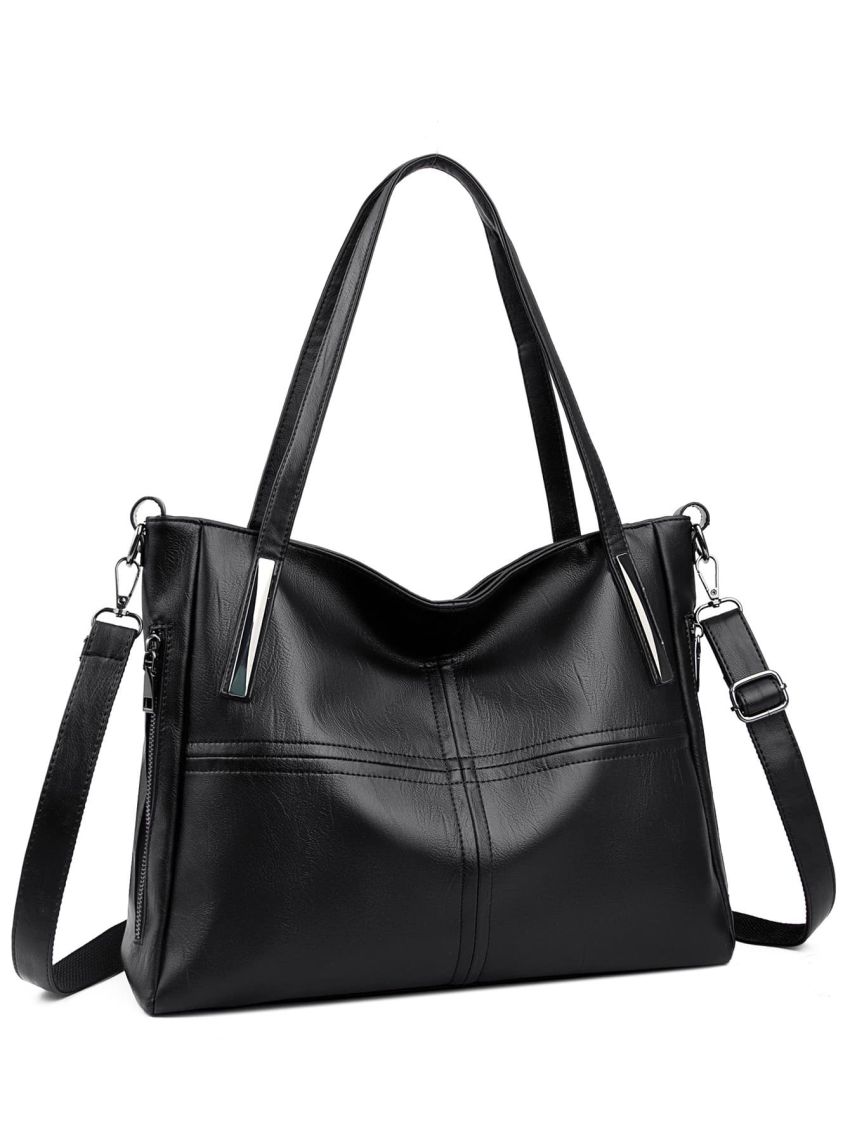 Large Capacity Shoulder Tote Bag Square Bag