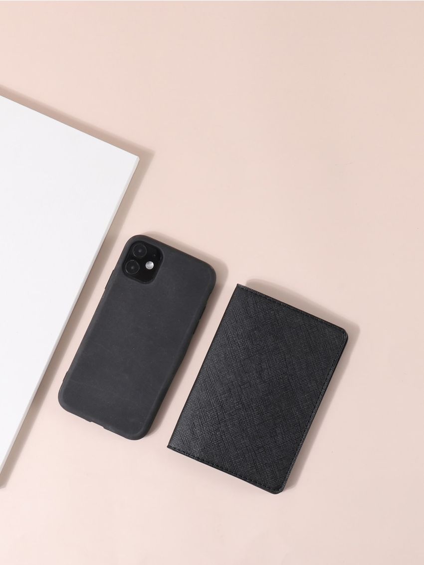 Minimalist Textured Passport Case