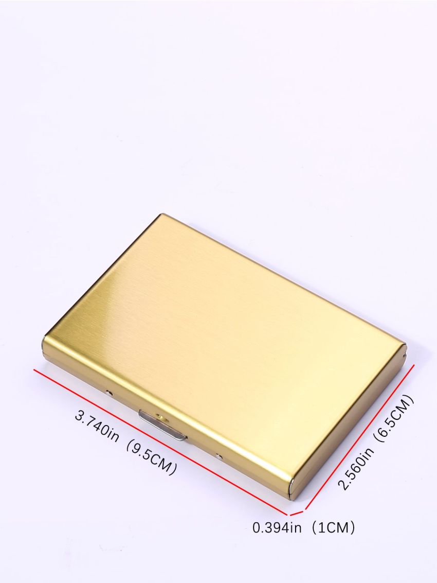 Mini Minimalist Metal Card Holder